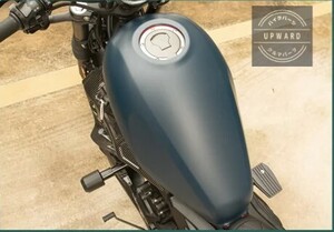 ◆送料全国一律◆HONDA Rebel 250/Rebel 500用燃料タンクカバー（半艶青）　ホンダ　レブル　燃料タンク　フューエルタンク　CMX