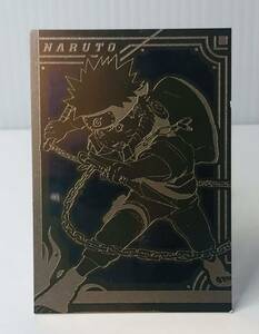 【NARUTO】 ナルト TCG カード　アマダ　エッチングカード　Pa.01 うずまきナルト　 ☆N1