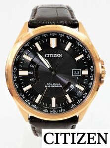 【CITIZEN】シチズン『シチズンコレクション』CB0012-07E メンズ ソーラー電波 エコ・ドライブ 電波時計★正規品★美品