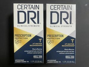 Certain Dri （サーテンドライ） Prescription Protection Clinical Roll On