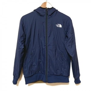 ノースフェイス THE NORTH FACE ブルゾン サイズS NT62186 リバーシブルテックエアーフーディ ネイビー×カーキ メンズ ジャケット