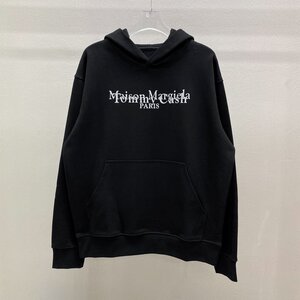 MAISON MARGIELA メゾンマルジェラ 上着 パーカー ジャケット 数字 logo メンズファッション ブラック 希少 中古 Mサイズ