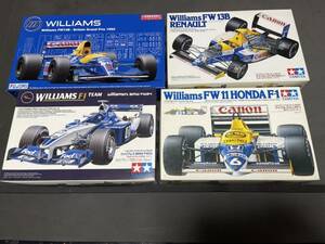 タミヤ 1/20 ウイリアムズ 　BMW FW24　　FW-13B ルノー　 FW-11ホンダ　　 1/20　フジミ ウィリアムズ FW14B　　４個セット