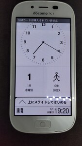 B070 docomo Xi らくらくスマートフォン 3 F-06F FUJITSU 4G androidスマホ 簡易動作確認＆簡易清掃＆初期化OK 判定○ 送料無料 現状品