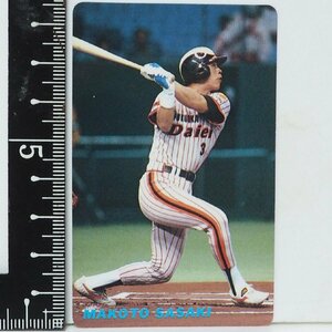 91年 カルビー プロ野球カード No.78【佐々木 誠 外野手 福岡ダイエーホークス】平成3年 1991年 当時物 Calbeeおまけ食玩BASEBALL【中古】