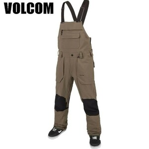 【23-24】VOLCOM ROAN BIB OVERALL TEAK ボルコム パンツ メンズ Sサイズ ビブパンツ G1352408