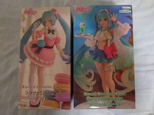 初音ミク Excood Creative Figure SweetSweets マカロン クリームソーダ フィギュア セット 新品未開封