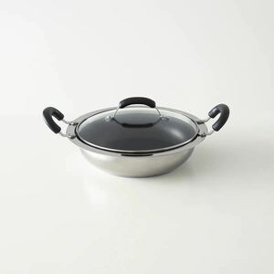 未使用品 MEYER マイヤー ホットポット 24cm SC3-W24 両手鍋 IH対応