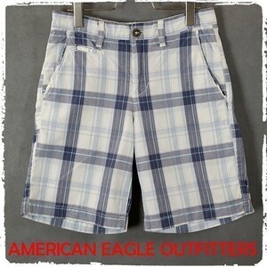 AE11 AMERICAN EAGLE ショートパンツ チェック柄 AEO USA古着 アメリカンイーグル ハーフパンツ