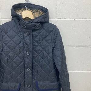 ◇TraditionalWeatherwear　キルティングコート　34　送料無料　ネイビー　トラディショナル ウェザーウェア　紺色　綺麗目　管1284