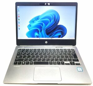 【今すぐ使える】HP EliteBook Folio G1 W9F85AV Core m3-6Y30 / 8GB / SSD / W11p / Office2019 / 新品バッテリー