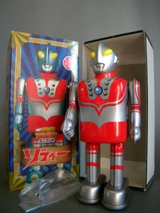 当時物 ★★ ULTRAMAN TIN TOY 日本製 ブリキ ROBOT 作動確認 ゾフィー !! 特撮TV ロボット 怪獣「定形外/LP可」★★未使用 デッドストック