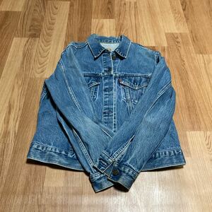 リーバイス ジージャン Levis 78709-0214 米国製　デニム ジャケット L ヴィンテージ ビンテージ 年代・工場不明 現状品 佐川急便発送のみ