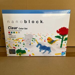 未開封　ナノブロック nanoblock クリアカラーセット NB-016