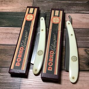 130★美品 西洋剃刀 DORKO SOLINGEN 理容 床屋 剃刀 カミソリ RAZOR