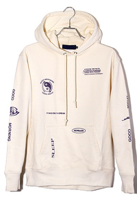 BEAMS T ビームスティ HOME ECONOMICS EXPERIMENT / Sweat Hoodie スウェット フーディー パーカー M NATURAL ナチュラル 75-13-0509-049 /