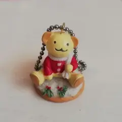 ぷんくま　クリスマスキーホルダー