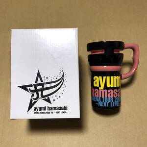 浜崎あゆみ　ayumi hamasaki　ARENA TOUR 2009 A ～NEXT LEVEL～ コムュータ マグカップ　開封済み未使用　★送料込み★　入手困難 超レア