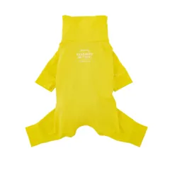 MANDARINE BROTHERS マンダリンブラザーズ INSECT SKIN TIGHT SUIT インセクトスキンタイトスーツ 防虫 犬 服 ドッグウェア つなぎ (YELLOW, L) [YELLOW] [L]