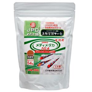 日本動物薬品　ニチドウ　メディメダカ　ＩＧＡ　450ｇ　　　　　　　送料全国一律　520円