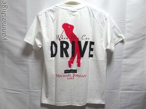 90sビンテージTシャツ [MICHAEL JORDAN GOLFｘNIKE GOLF・白M]クリーニング済 ナイキ NIKE マイケルジョーダン エアジョーダン AIR JORDAN