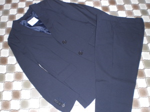 ２７：ZARA　TAILORED FIT　ザラ　フォーマルスーツ　上134㎝　下128㎝　紺　入学式卒業式