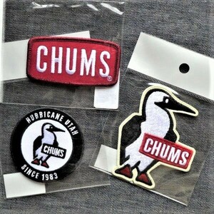 3枚セット CHUMS Wappen CH62-1471 CH62-1468 CH62-1627 未使用