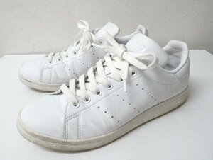 ◆adidas アディダス 2021年製 25cm 美 オールホワイト STAN SMITH END PLASTIC WASTE スタンスミス スニーカー 白 FX5500 US7