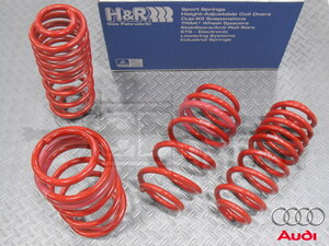 H&R Sport Springs　スポーツスプリング　Audi　アウディ　RS Q3　4WD　8U　在庫あり　送料無料　28870-1