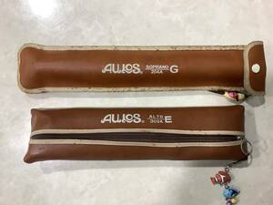 1円〜 長期保管品 AULOS リコーダー/アルトリコーダー 309A/ソプラノリコーダー 204A