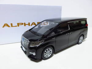 1/30 トヨタ 3代目アルファード ハイブリッド ALPHARD 前期 カラーサンプル 非売品 ミニカー　202ブラック