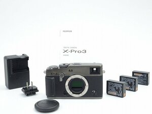 ●○【総シャッター数100回以下】FUJIFILM X-Pro3 ミラーレス 一眼カメラ ボディ Xマウント 富士フィルム○●028041001○●