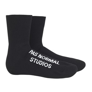 新品 Pas Normal Studios Control Logo Oversocks Sサイズ (EU 35-38) 黒 パスノーマルスタジオ コントロール ロゴ オーバーソックス Rapha