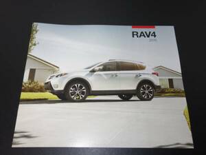 ★トヨタ　カタログ　RAV4　USA　２０１５　即決！