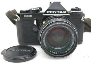 PENTAX ME フイルムカメラ　smc PENTAX-M 1:1.4 50mm 【HY047】