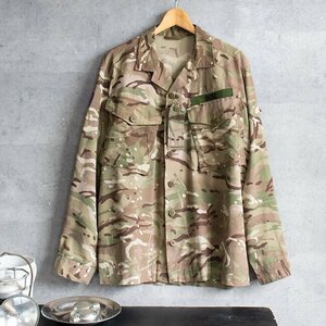 イギリス軍放出品　MTPカモコンバットシャツL/S　180/106　031002