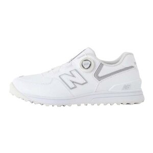 ニューバランス（New_Balance） 574 v3 SL スパイクレス Boa レディースシューズ WGBS574C ホワイト 2024 22.5cm