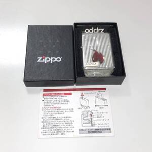 32892☆着火未確認 Zippo ジッポ フレームアイコン シリアルナンバー入 ライター