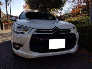 【安心の予備検査付き】DS4 限定車エディションルージュ　低走行3万キロ台　ワンオーナー車　ポリマー施工特典あり　全国格安陸送特典あり