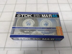 961■TDK カセットテープ　MA-R46　Metal (TYPE IV) メタルテープ　長期保管　未開封ジャンク現状品