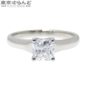 101720555 ティファニー TIFFANY&Co. ルシダリング プラチナ Pt950 ダイヤモンド 11.5号相当 0.80ct E VS1 リング・指輪 レディース 仕上済