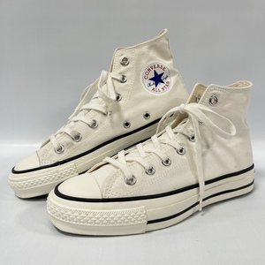 CONVERSE/コンバース/日本製/ALL STAR/オールスター/Chuck Taylor/チャックテイラー/キャンバス/ハイカットスニーカー/ 5 1/2 /ホワイト