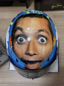 希少 限定品 AGV GP-Tech Valentino’s Face ヘルメット v.ロッシ　vr46 motogp Yamaha 