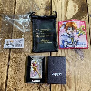 96 ジッポ 魔法少女リリカルなのは The MOVIE 1st ZIPPO メタルデバイスコレクション レイジングハート 開封 未使用 [20241227]