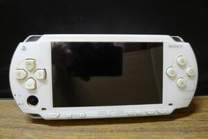 FF677 SONY PlayStation Portable PSP-1000 セラミックホワイト バッテリーなし 動作未確認 ジャンク扱/60