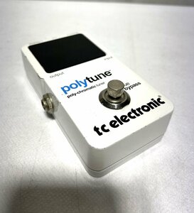 ▽tc electronic poly tune ティーシー エレクトロニック ポリフォニックチューナー 中古▽011337