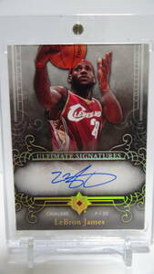 【Lebron James】 2006-07 ULTIMATE COLLECTION Ultimate Signatures　Auto レブロン ジェームス 直書きサイン