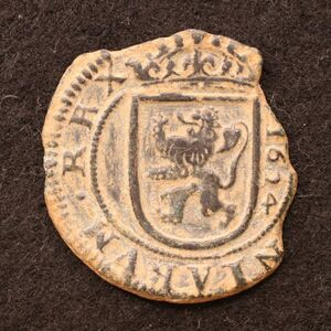 スペイン フェリペ4世時代 8マラベディ銅貨（1624）[E4062]コイン