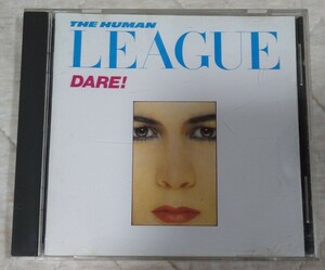 THE HUMAN LEAGUE DARE 廃盤国内盤中古CD ヒューマン・リーグ デア ラヴ・アクション VJD-108 2500円盤