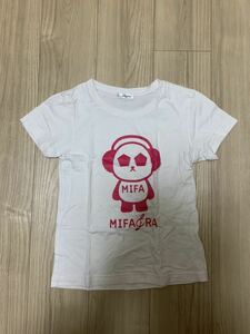 キッズ★mifara ミファラ ミファンダ tシャツ 130 135 ホワイト 白 Mr.Children ミスチル MIFA ミファ ウカスカジー ap bank fes 23